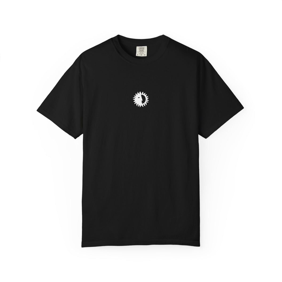 Ritual Organics Eclipse Tee in Black, front