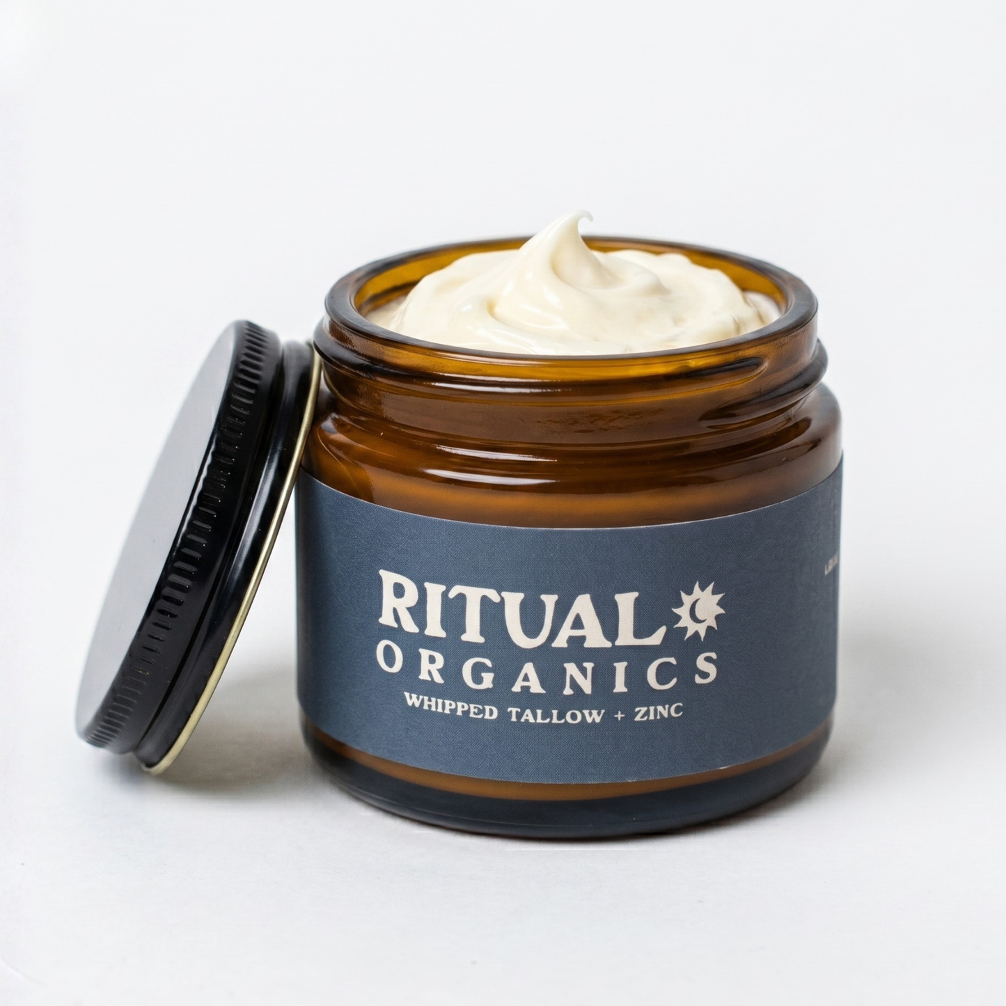 Whipped Tallow Face Cream with Non-Nano Zinc